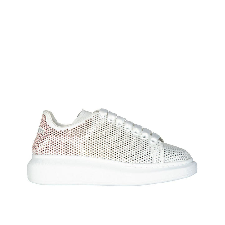 Alexander McQueen White Calfskin Low Top Sneakers by Alexander McQueen outlet now on sale
