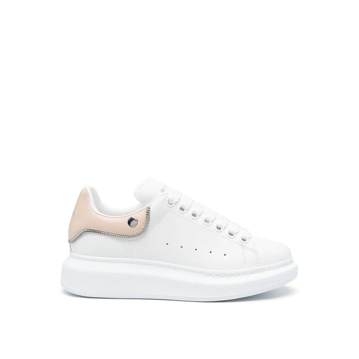 Alexander McQueen White Calfskin Chunky Sneakers by Alexander McQueen outlet now on sale