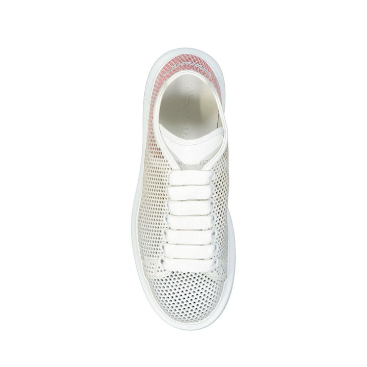 Alexander McQueen White Calfskin Low Top Sneakers by Alexander McQueen outlet now on sale