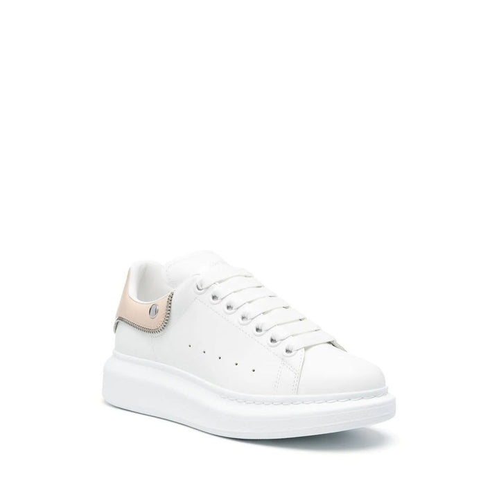 Alexander McQueen White Calfskin Chunky Sneakers by Alexander McQueen outlet now on sale