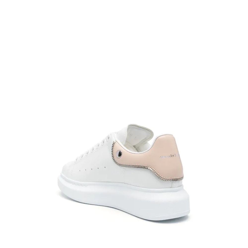 Alexander McQueen White Calfskin Chunky Sneakers by Alexander McQueen outlet now on sale