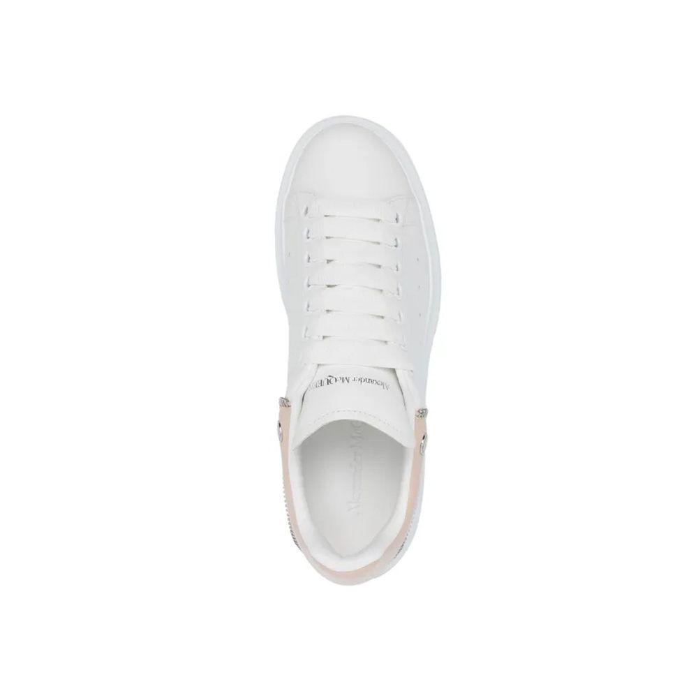 Alexander McQueen White Calfskin Chunky Sneakers by Alexander McQueen outlet now on sale