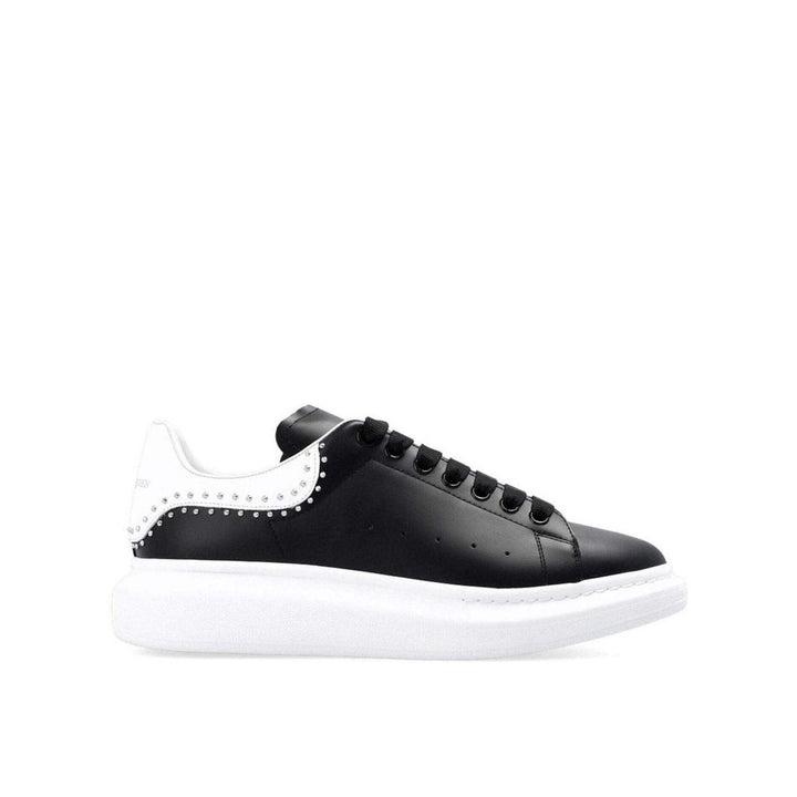 Alexander McQueen Black Calfskin Chunky Sneakers by Alexander McQueen outlet now on sale
