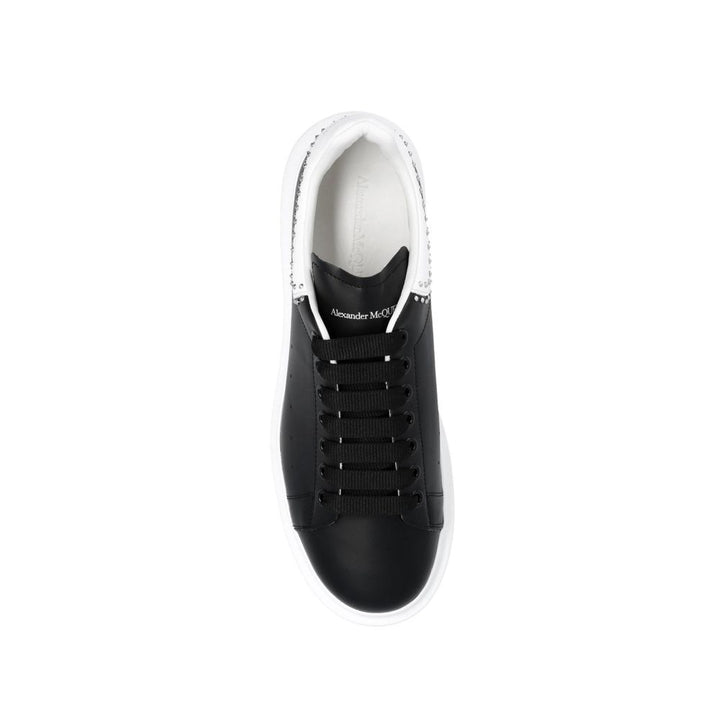 Alexander McQueen Black Calfskin Chunky Sneakers by Alexander McQueen outlet now on sale
