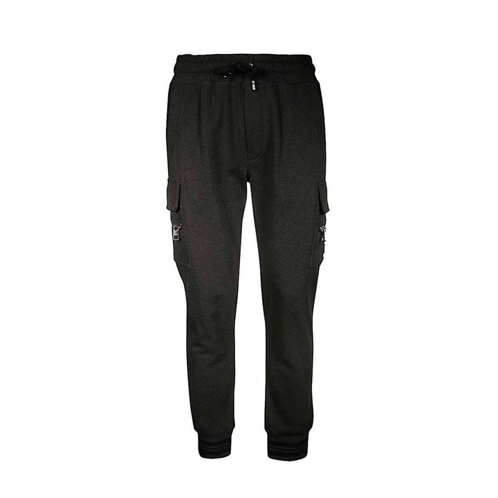 Dolce & Gabbana Gray Cotton Cargo Pants by Dolce & Gabbana outlet now on sale