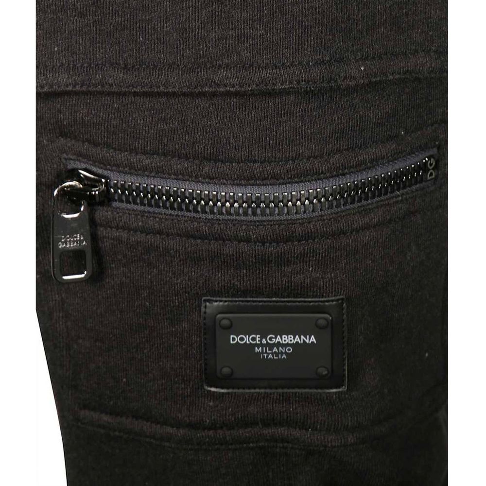 Dolce & Gabbana Gray Cotton Cargo Pants by Dolce & Gabbana outlet now on sale