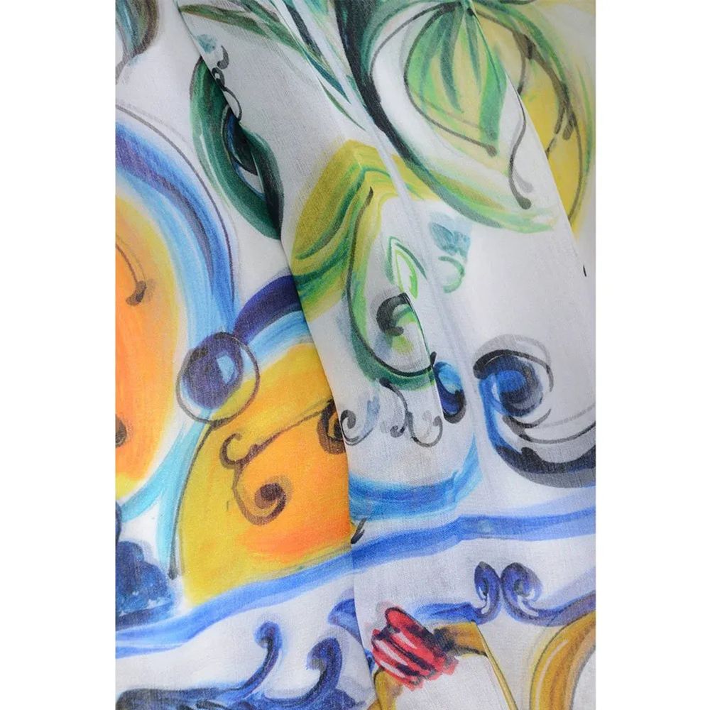 Dolce & Gabbana White Silk Casual Dress by Dolce & Gabbana outlet now on sale