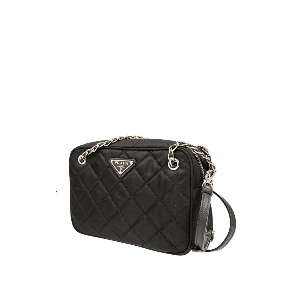 Prada Black Nylon Crossbody Bag by Prada outlet now on sale