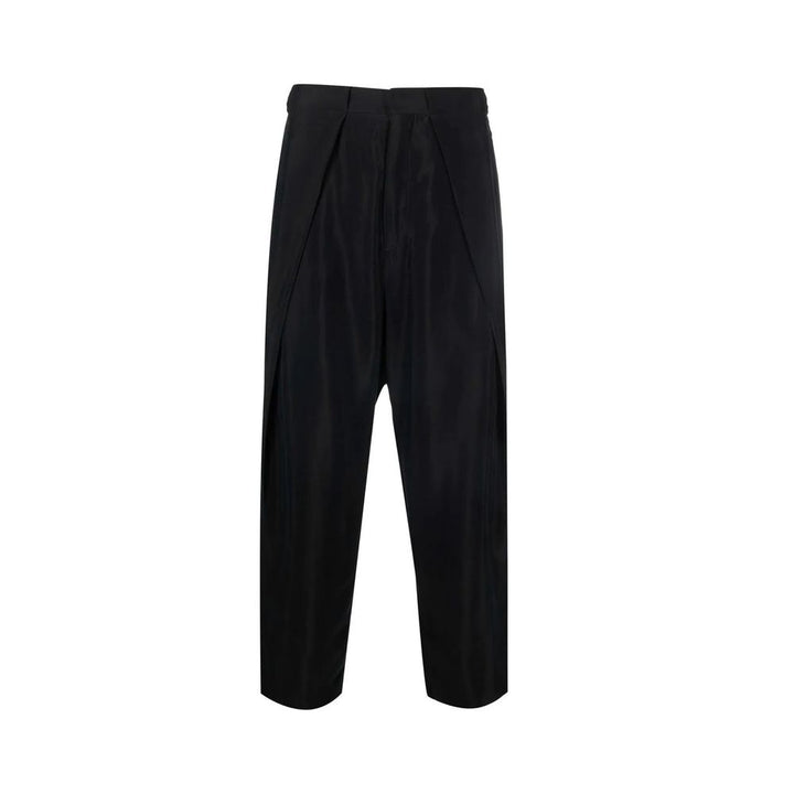 Balmain Black Copper Cropped Pants by Balmain outlet now on sale