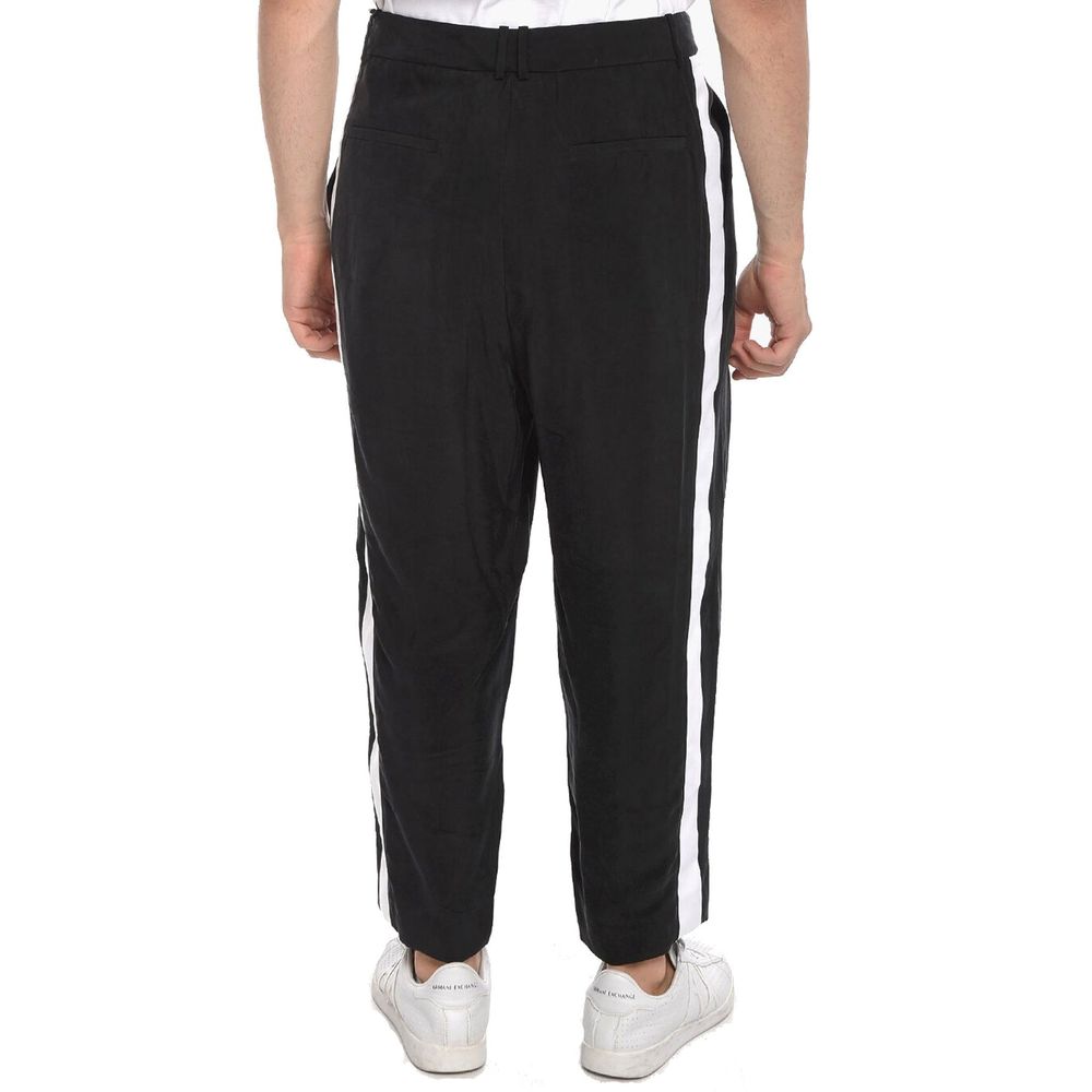 Balmain Black Copper Cropped Pants by Balmain outlet now on sale