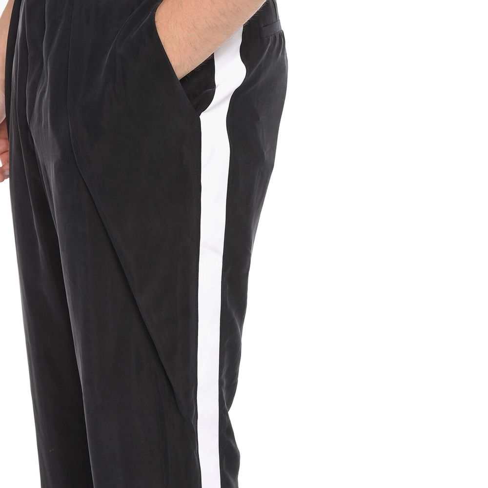 Balmain Black Copper Cropped Pants by Balmain outlet now on sale