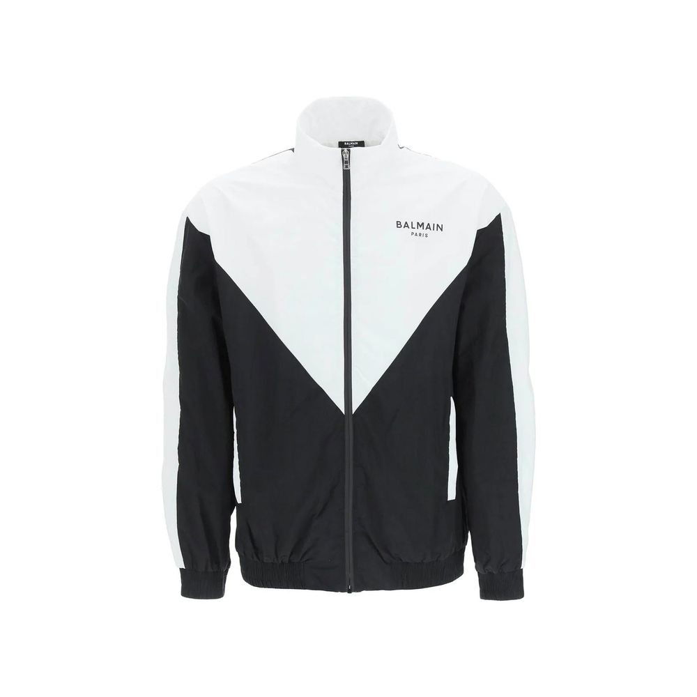 Balmain Black Polyamide Shell Jacket by Balmain outlet now on sale