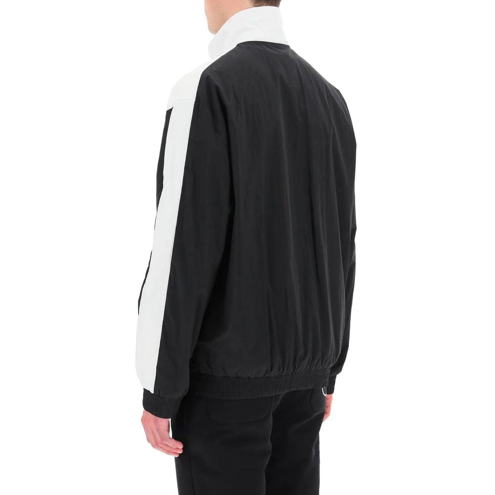 Balmain Black Polyamide Shell Jacket by Balmain outlet now on sale