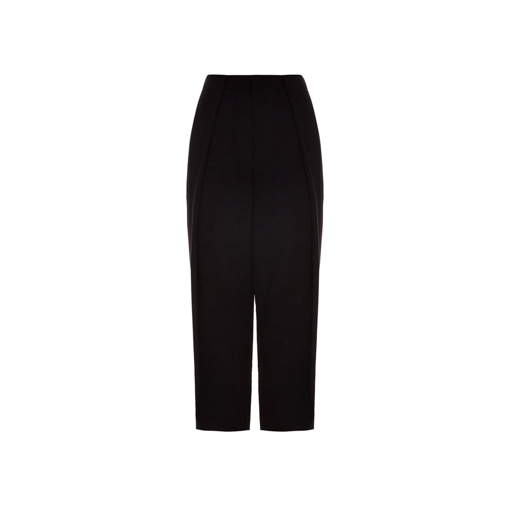 Balmain Black Viscose Casual Pants by Balmain outlet now on sale
