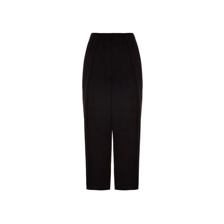 Balmain Black Viscose Casual Pants by Balmain outlet now on sale