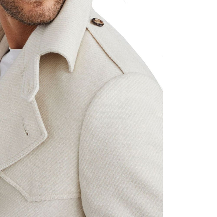 Brunello Cucinelli Beige Cashmere Coat by Brunello Cucinelli outlet now on sale