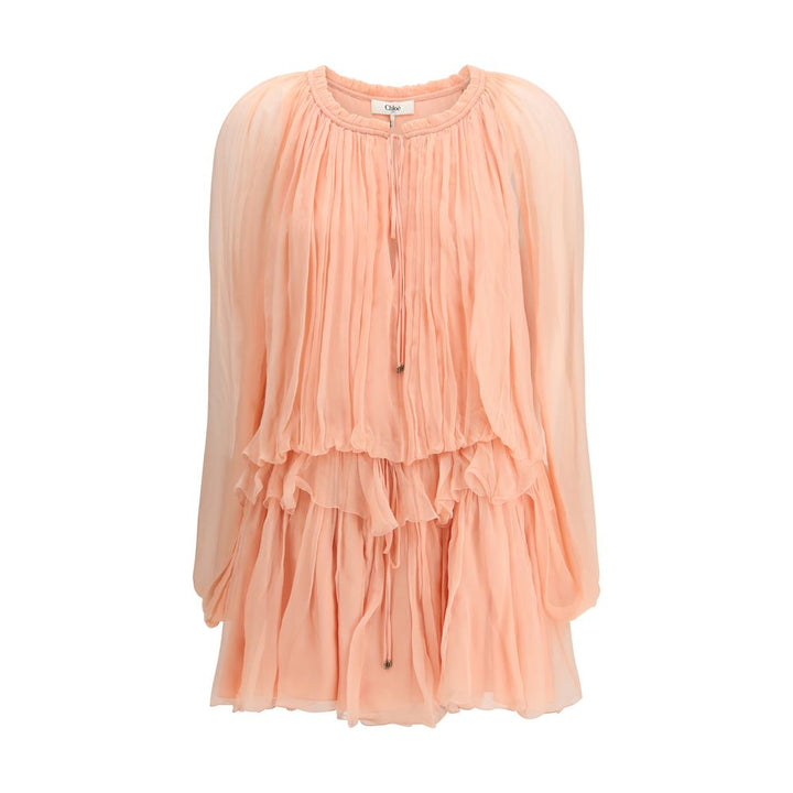 Chloé Multicolor Silk Casual Dress by Chloé outlet now on sale