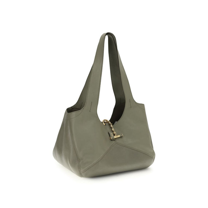 Chloé Bicolor Calf Leather Bos Taurus Shoulder Bag by Chloé outlet now on sale