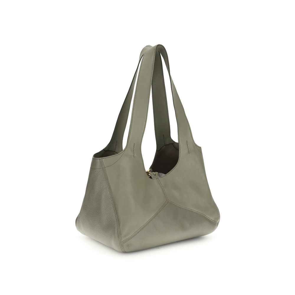 Chloé Bicolor Calf Leather Bos Taurus Shoulder Bag by Chloé outlet now on sale