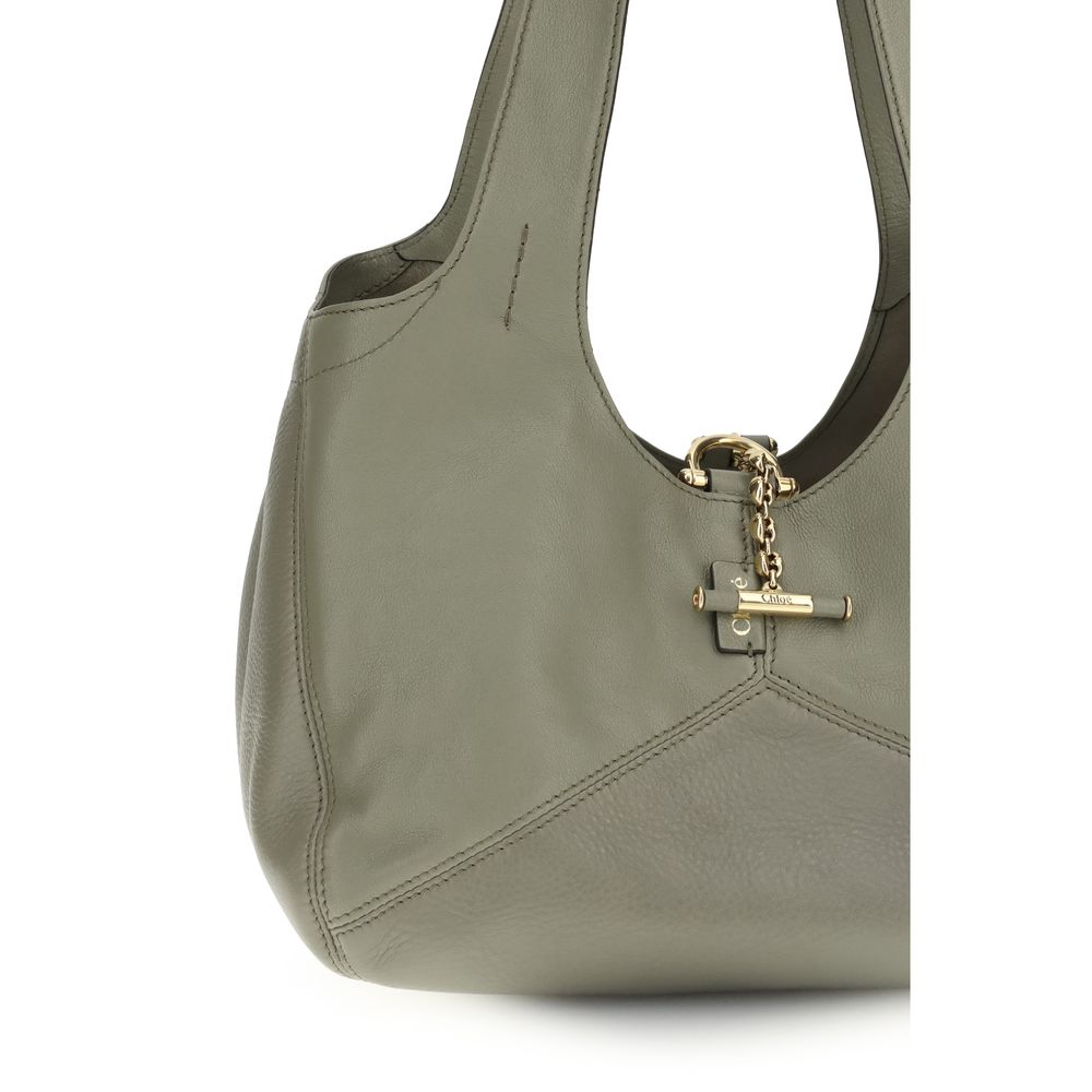 Chloé Bicolor Calf Leather Bos Taurus Shoulder Bag by Chloé outlet now on sale