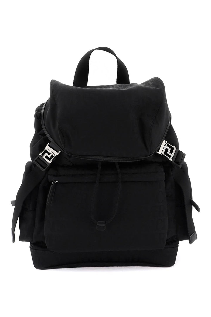 Versace Allover Neo Nylon Backpack