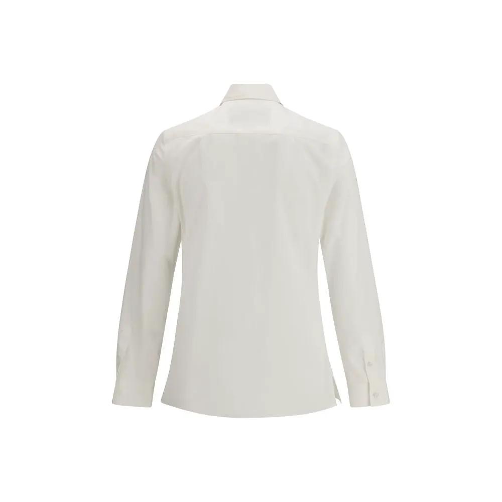 Valentino Garavani Sample Sale | Valentino Garavani White Cotton Dress Shirt - | Designer outlet