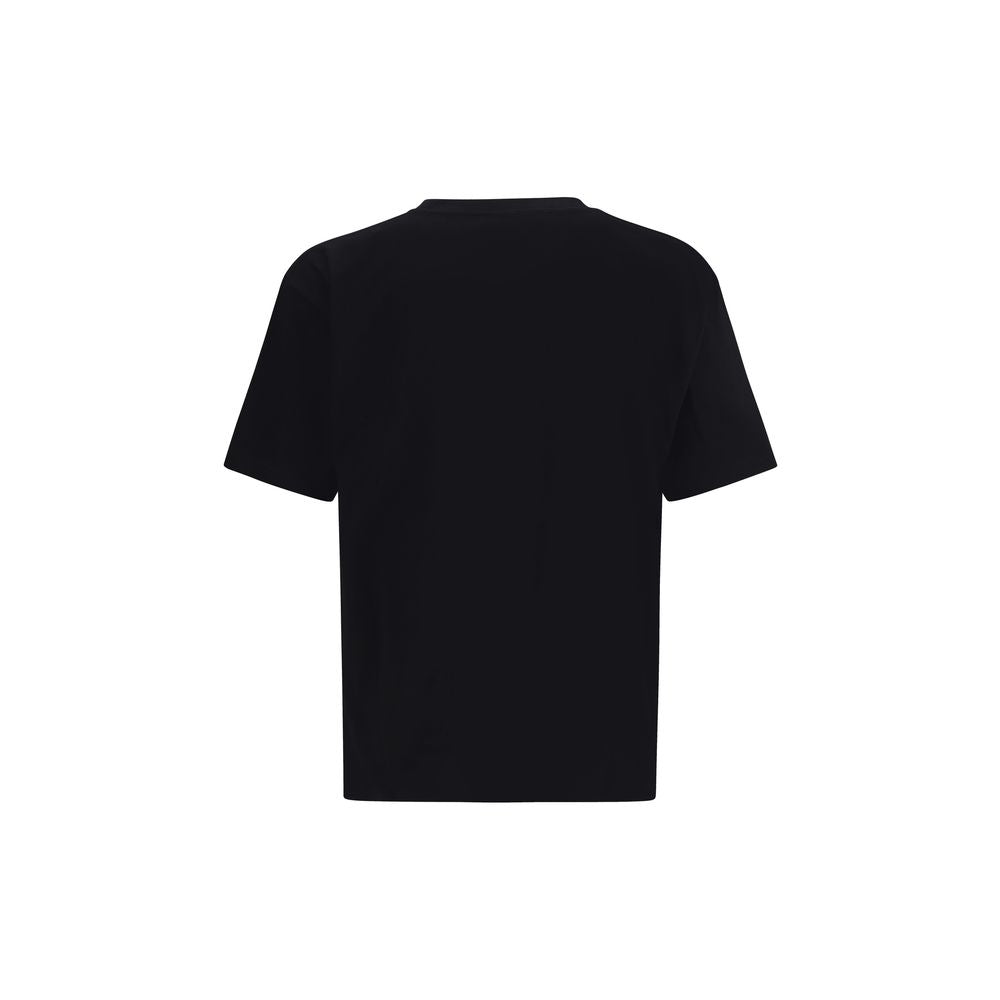 Valentino Black Cotton T-Shirt by Valentino outlet now on sale
