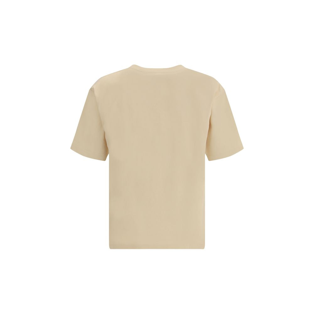 Valentino Cream Cotton T-Shirt by Valentino outlet now on sale