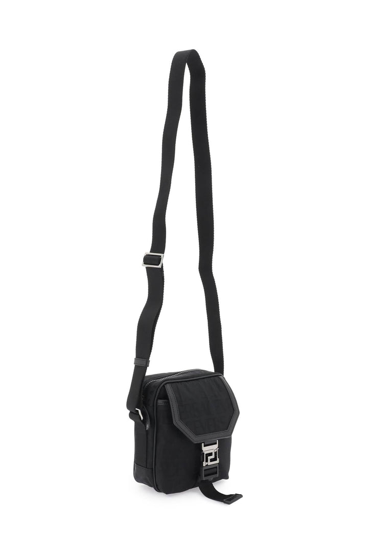 Versace Allover 'neo Nylon' Crossbody Bag