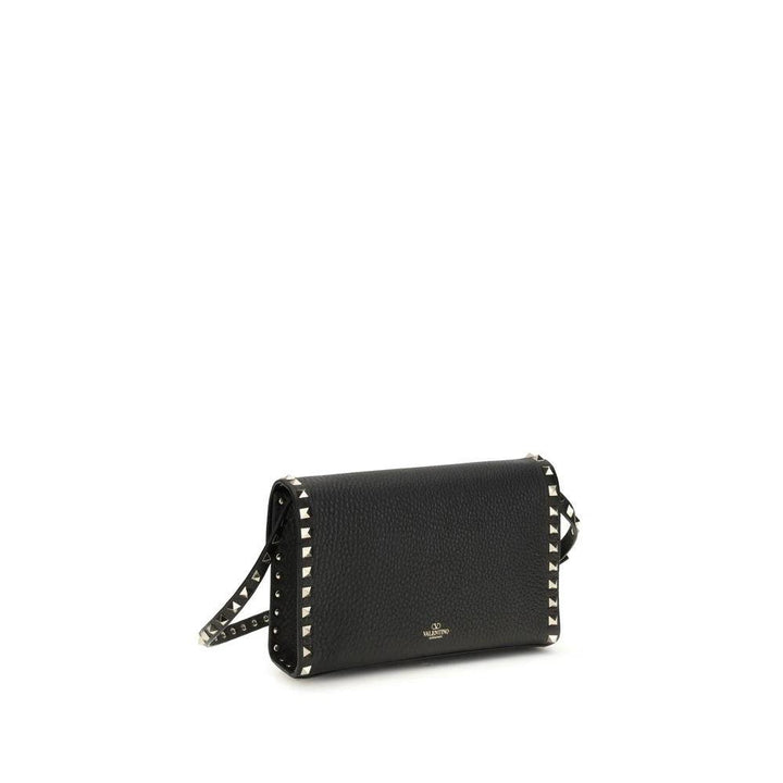 Valentino Garavani Sample Sale Valentino Garavani Black Calf Leather Bos Taurus Shoulder Bag - | Designer outlet