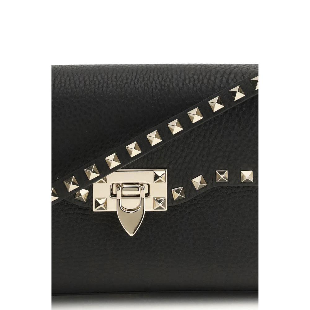 Valentino Garavani Sample Sale Valentino Garavani Black Calf Leather Bos Taurus Shoulder Bag - | Designer outlet