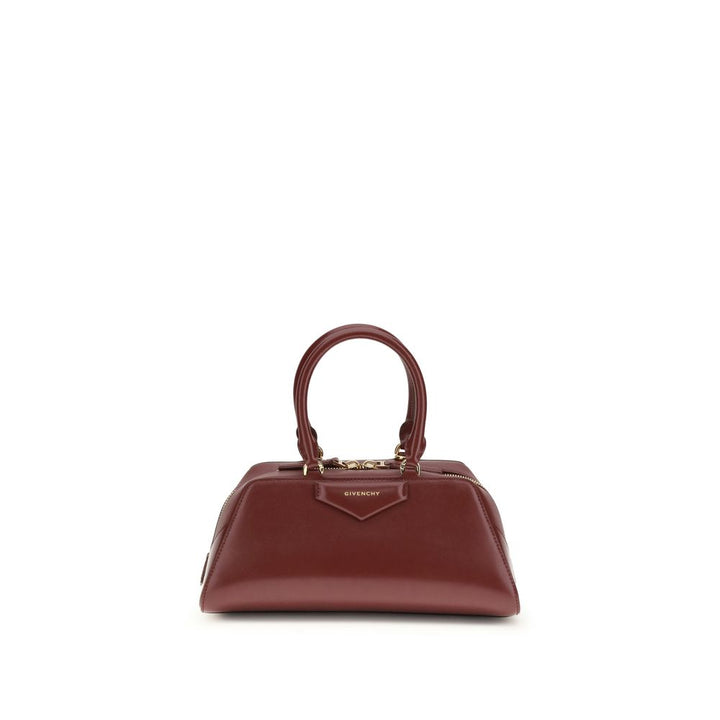 Givenchy Bordeaux Calf Leather Bos Taurus Handbag by Givenchy outlet now on sale