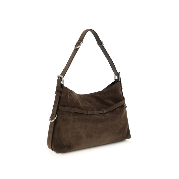 Givenchy Black Calf Leather Bos Taurus Shoulder Bag by Givenchy outlet now on sale