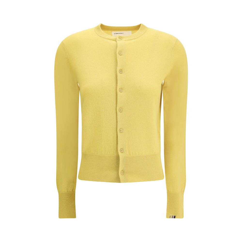 Extreme Cashmere Bicolor Cashmere Cardigan by Extreme Cashmere outlet now on sale