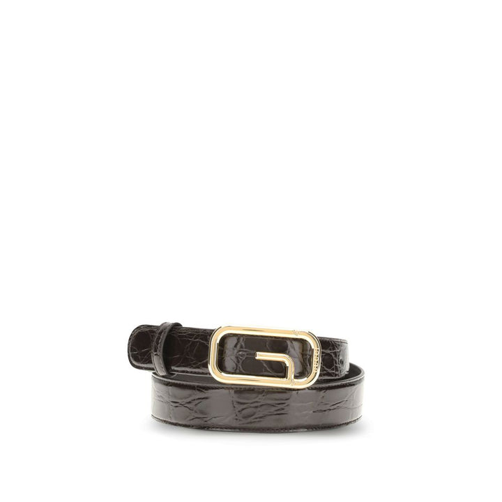 Gucci Brown Calf Leather Bos Taurus Regular Belt by Gucci outlet now on sale
