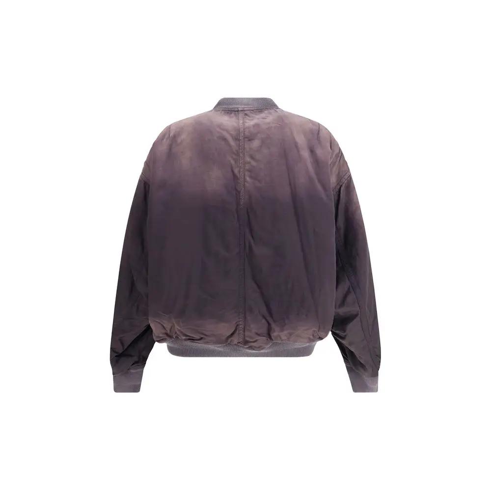 Maison Mihara Yasuhiro Sample Sale | Maison Mihara Yasuhiro Black Rayon Bomber - | Designer outlet