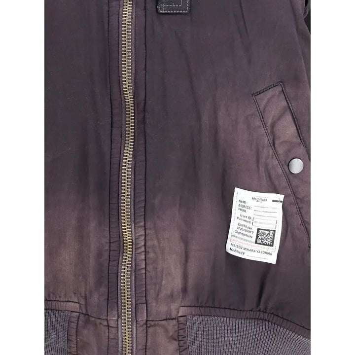 Maison Mihara Yasuhiro Sample Sale | Maison Mihara Yasuhiro Black Rayon Bomber - | Designer outlet