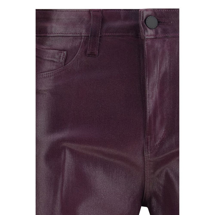 L'Agence Multicolor Cotton Flared Jeans