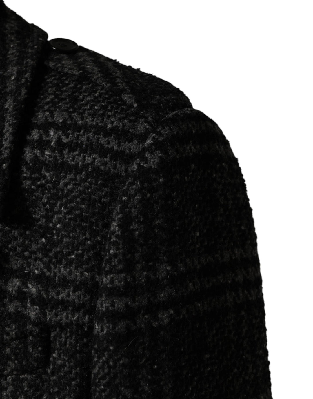 Dolce &amp; Gabbana Sample Sale Dolce &amp; Gabbana Grey Double Breasted Plaid Wool Coat Jacket - | Designer outlet
