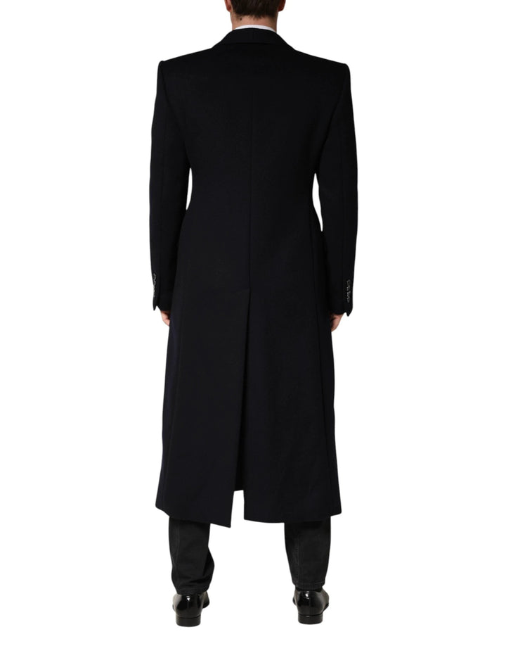 Dolce &amp; Gabbana Sample Sale Dolce &amp; Gabbana Black Single Breasted Trench Coat Jacket - | Designer outlet