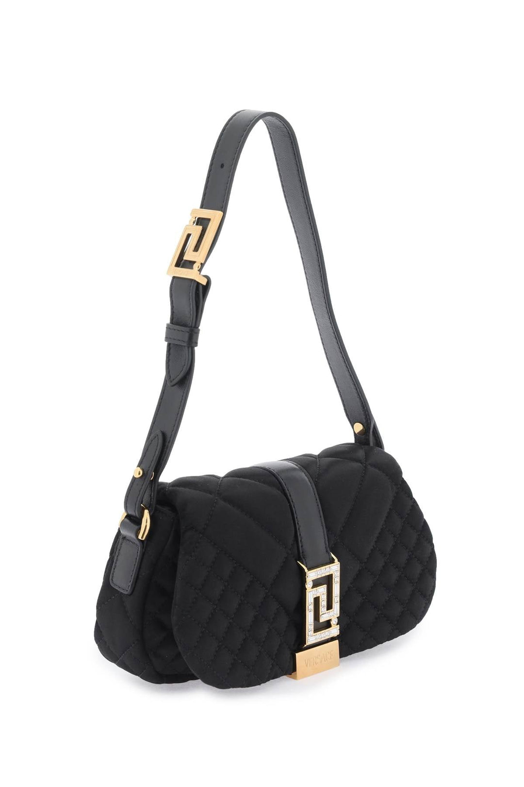 Versace Minibolso Greca Goddess de satén