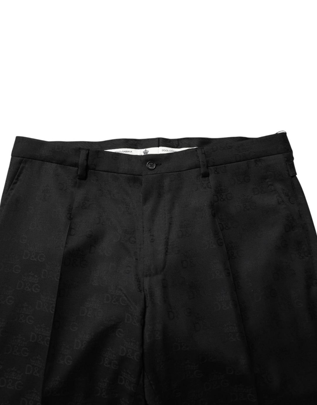 Dolce &amp; Gabbana Sample Sale Dolce &amp; Gabbana Black Wool Skinny Dress Formal Trouser Pants - | Designer outlet