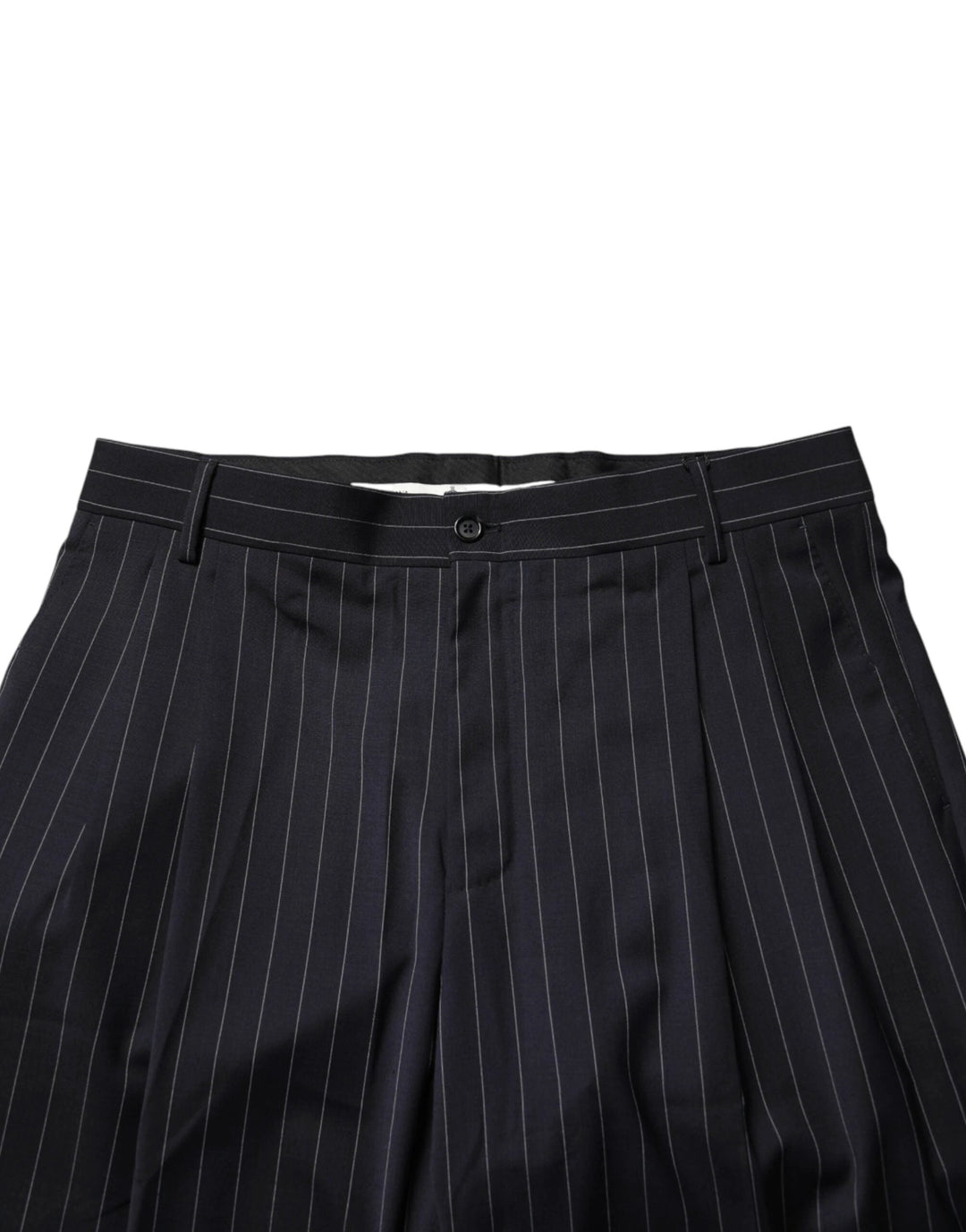 Dolce &amp; Gabbana Sample Sale Dolce &amp; Gabbana Black Stripe Straight Men Dress Trouser Pants - | Designer outlet