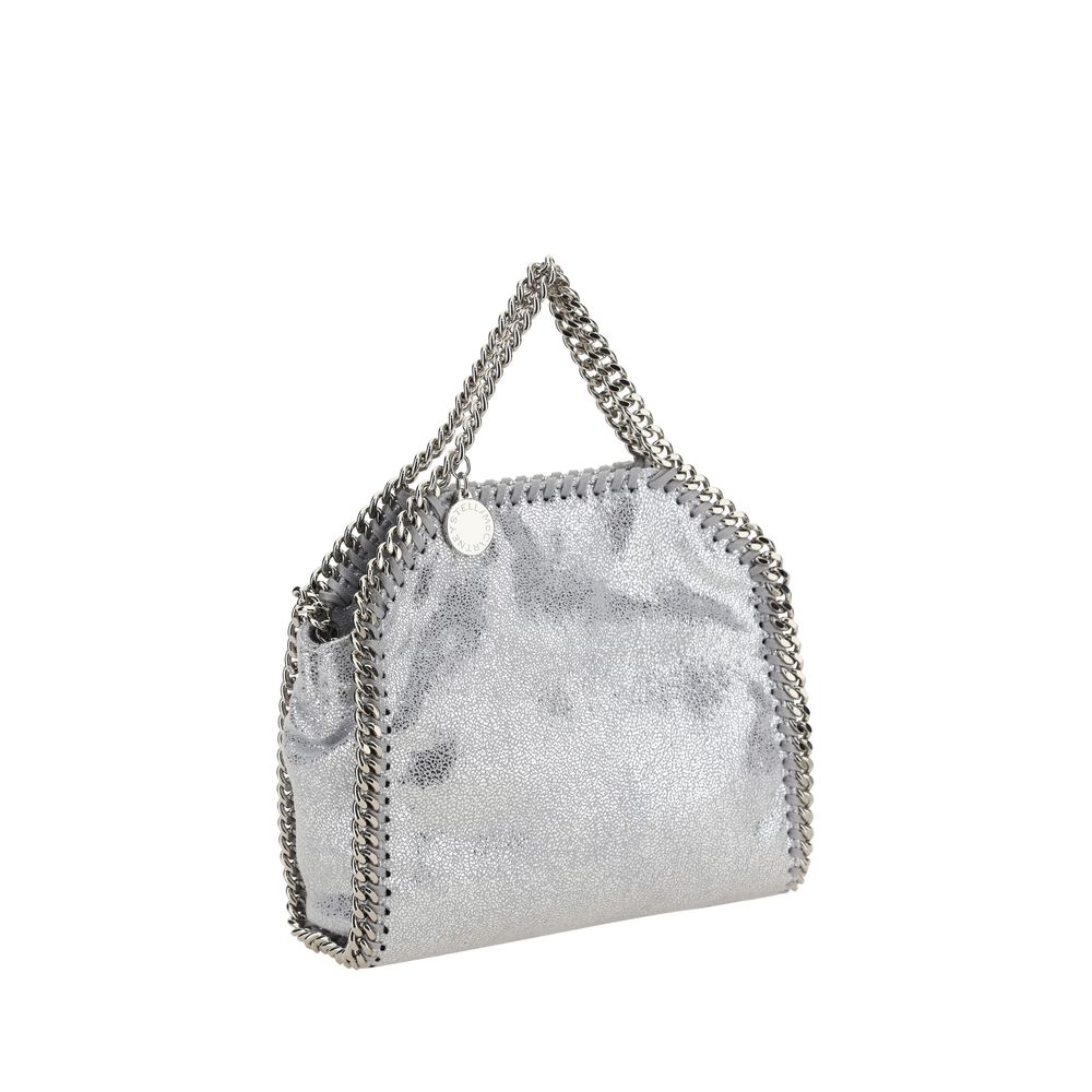 Stella McCartney Silver Polyester Shoulder Bag by Stella McCartney outlet now on sale