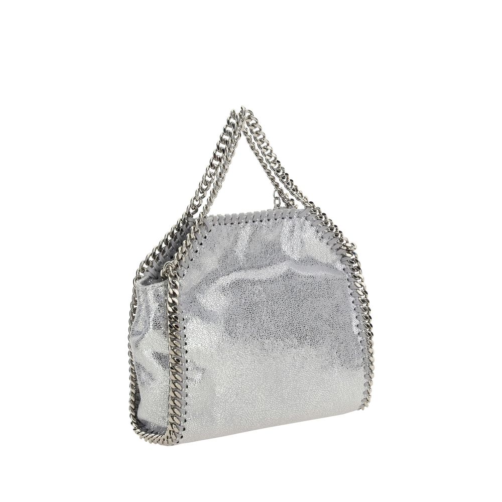 Stella McCartney Silver Polyester Shoulder Bag by Stella McCartney outlet now on sale
