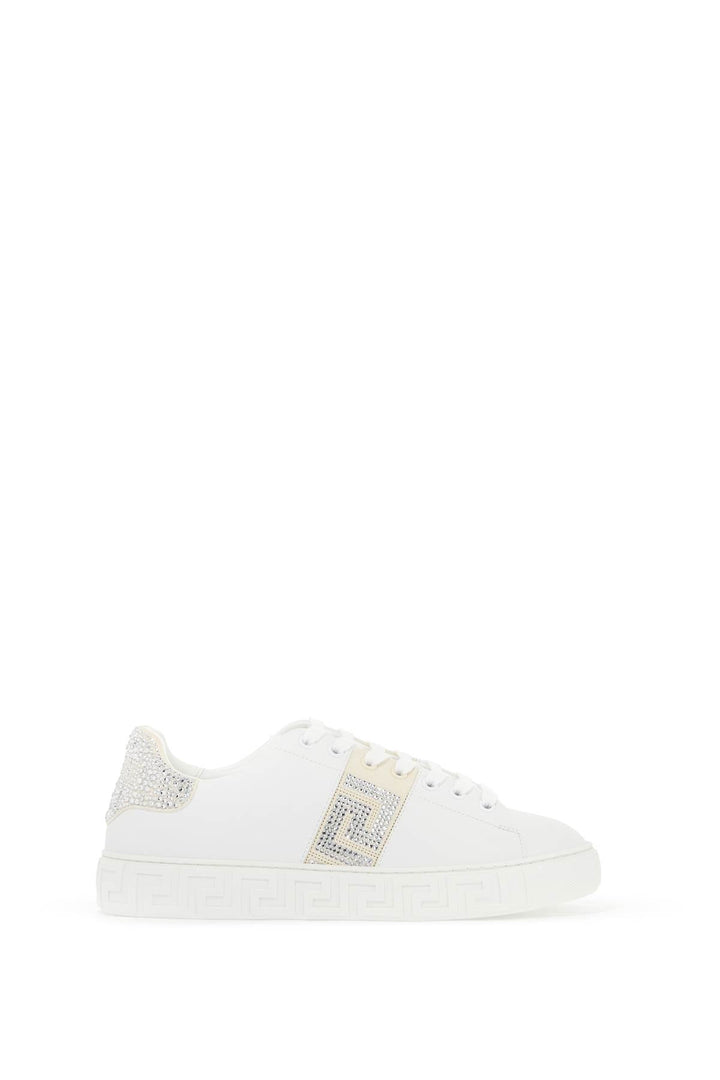 Versace 'greca Crystal Sneakers