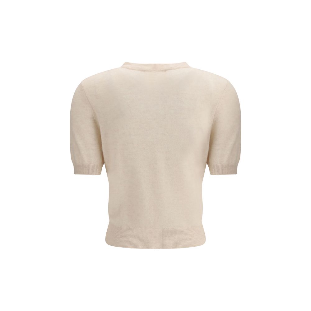 Lisa Yang Cream Cashmere Cardigan by Lisa Yang outlet now on sale