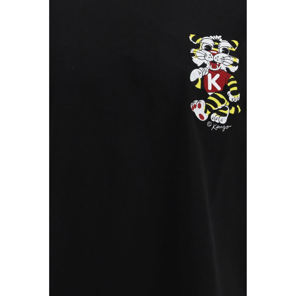 Kenzo Black Cotton T-Shirt by Kenzo outlet now on sale