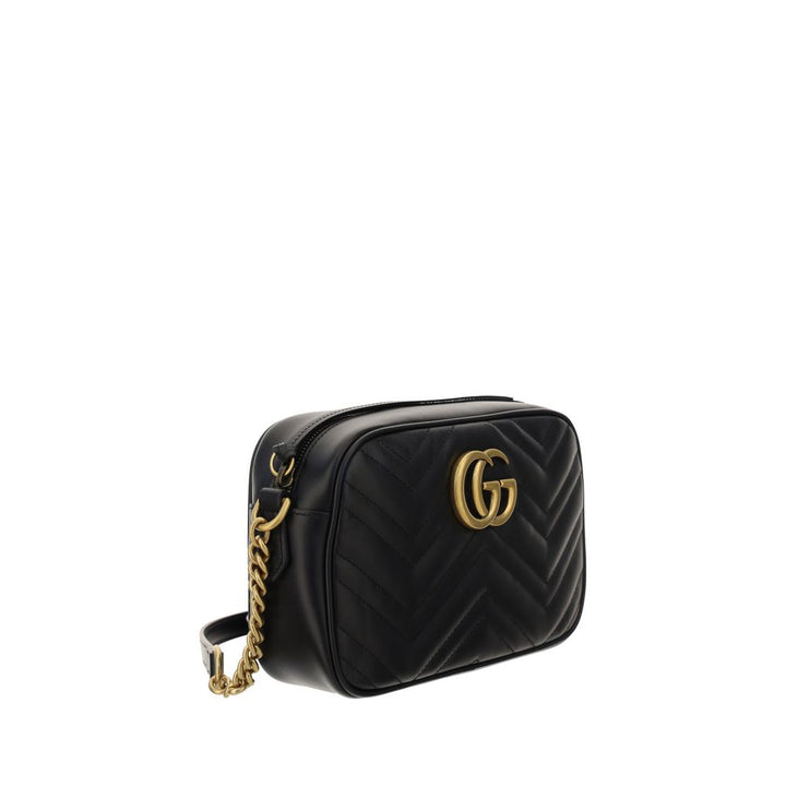 Gucci Black Calf Leather Bos Taurus Shoulder Bag by Gucci outlet now on sale