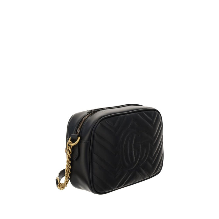 Gucci Black Calf Leather Bos Taurus Shoulder Bag by Gucci outlet now on sale